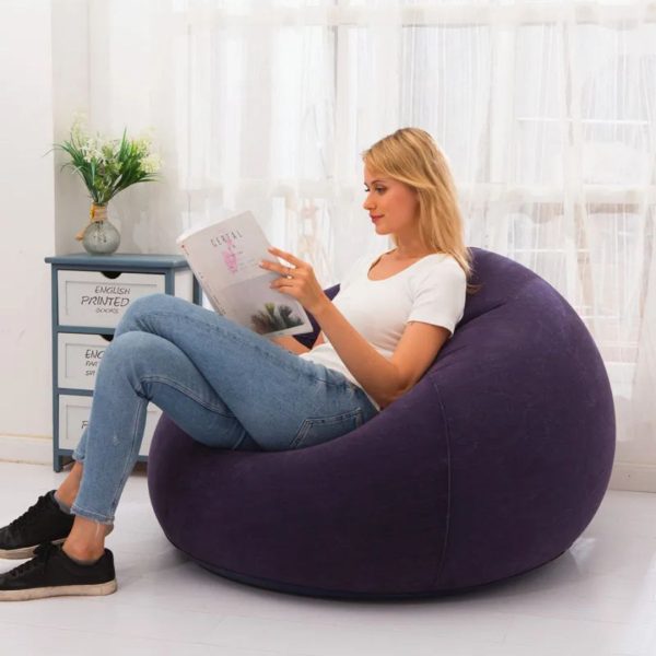 Inflatable Sofa Lounger with Pump