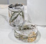 5-Piece Bathroom Organizer Set with Ocean Theme