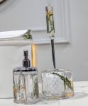 5-Piece Bathroom Organizer Set with Ocean Theme