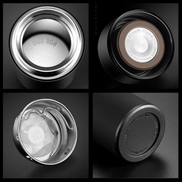 Smart Insulated Flask with LED Temperature Display