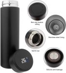 Smart Insulated Flask with LED Temperature Display