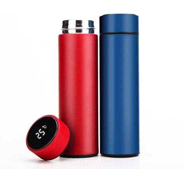 Smart Insulated Flask with LED Temperature Display
