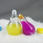 Light Bulb Shaped Straw Cup