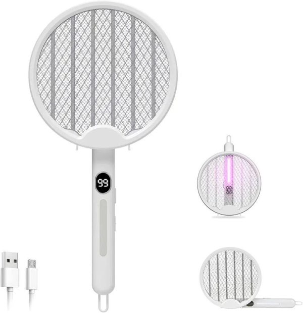 USB Rechargeable Electric Mosquito Swatter
