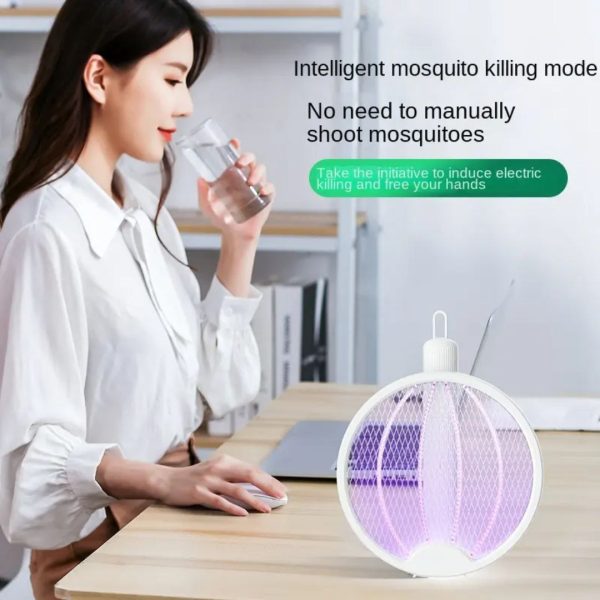 USB Rechargeable Electric Mosquito Swatter