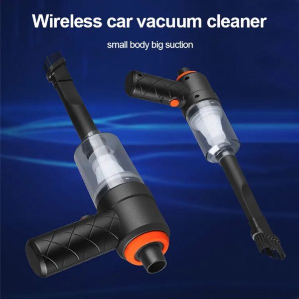 Portable Handheld Vacuum Cleaner with Dual Functionality