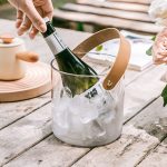 Portable Transparent Mini Ice Bucket and Storage Bin