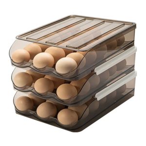3-Layer Automatic Rolling Egg Storage Box