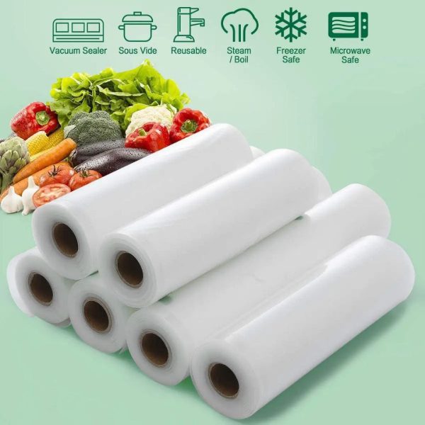 Commercial Grade BPA-Free Vacuum Sealer Bag Rolls
