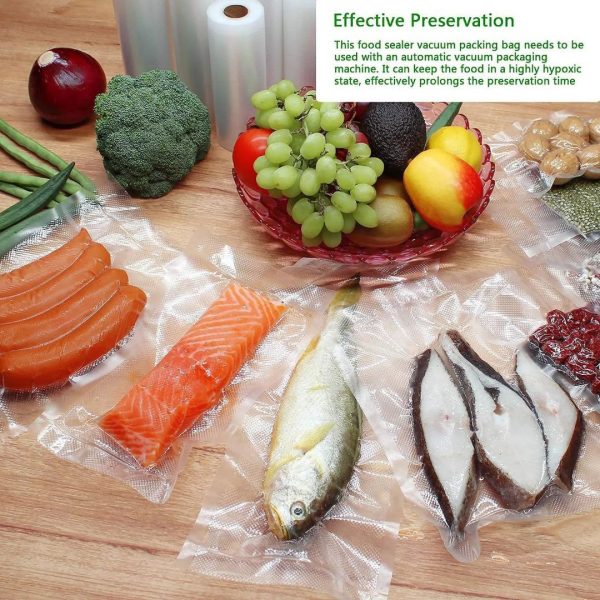Commercial Grade BPA-Free Vacuum Sealer Bag Rolls