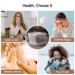 DSP 7.7L 450W Foldable Foot Bath Tub with Massage Rollers