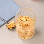3-Piece Wavy Borosilicate Glass Storage Canister Set with Acacia Lids