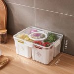 4 compartments storage