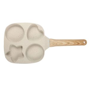 4 holes frying pan