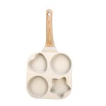 4 holes frying pan