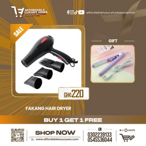 Fakang hair dryer  + Ceramic Hair Straightener