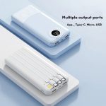 High-Capacity Portable Power Bank