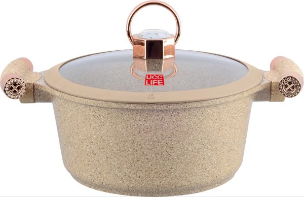 UCCLIFE Non-Stick Granite Cookware Set