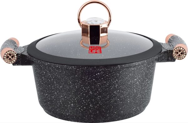 UCCLIFE Non-Stick Granite Cookware Set
