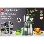 Hoffman 2-in-1 Masticating Slow Juicer