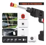 24V Cordless Portable Car Washer with Lithium Battery