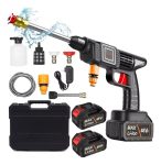 24V Cordless Portable Car Washer with Lithium Battery
