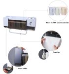 Multifunctional Wall-Mounted Toothbrush Holder with Automatic Toothpaste Dispenser