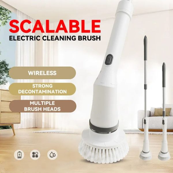 Cordless Rechargeable Electric Spin Scrubber
