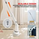 Cordless Rechargeable Electric Spin Scrubber