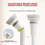 Cordless Rechargeable Electric Spin Scrubber