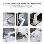 Cordless Rechargeable Electric Spin Scrubber