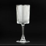 Sunyo Ribbed Fluted Wine Glasses