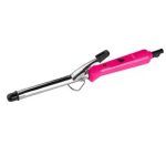 Pink Portable Ceramic Hair Curling Iron