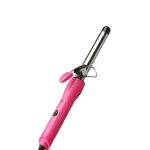 Pink Portable Ceramic Hair Curling Iron