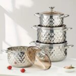 4 Pcs Stainless Steel Cookware