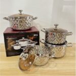 4 Pcs Stainless Steel Cookware