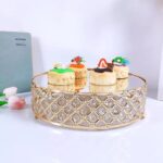 4 Pcs Riser / Gold Tiered Cake Stand Set