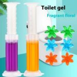 Toilet Fragrance Gel (Aromatic Flower Toilet Cleaner Gel)