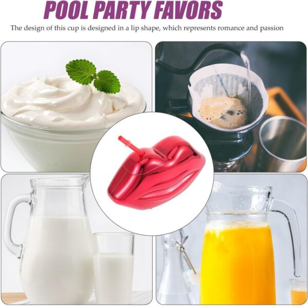 Lips Shaped Cup (Red Novelty Lip-Shaped Tumbler)