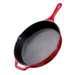 2in1 Cast Iron (Enameled Multi-Cooker Skillet/Pan)