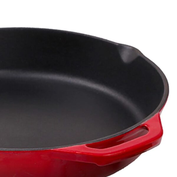 2in1 Cast Iron (Enameled Multi-Cooker Skillet/Pan)
