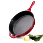 2in1 Cast Iron (Enameled Multi-Cooker Skillet/Pan)