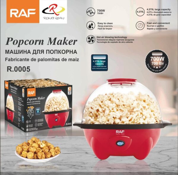 Raf Popcorn Maker (Electric Hot Air Popcorn Maker)