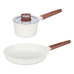4 Pcs MGG Cookware (Cooklover Non-Stick Ceramic Set)