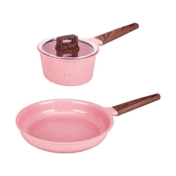 4 Pcs MGG Cookware (Cooklover Non-Stick Ceramic Set)