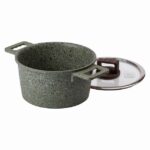 28 cm Pot (Die-Cast Alloy Casserole with Wood-Look Handles)