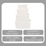 4 pcs Storage Containers