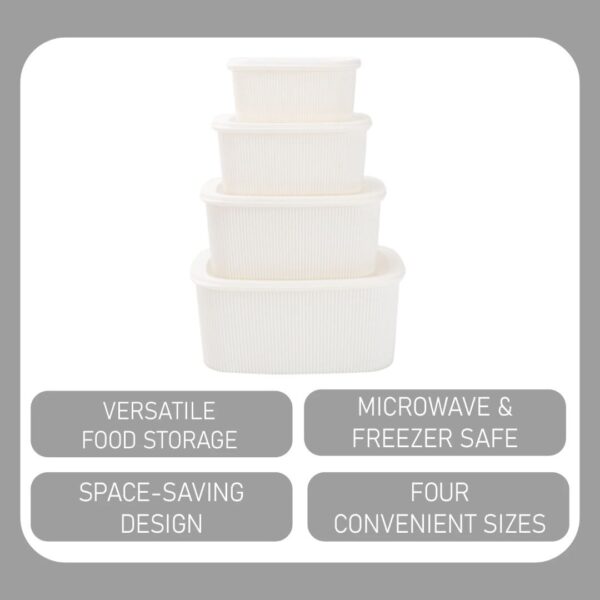 4 pcs Storage Containers