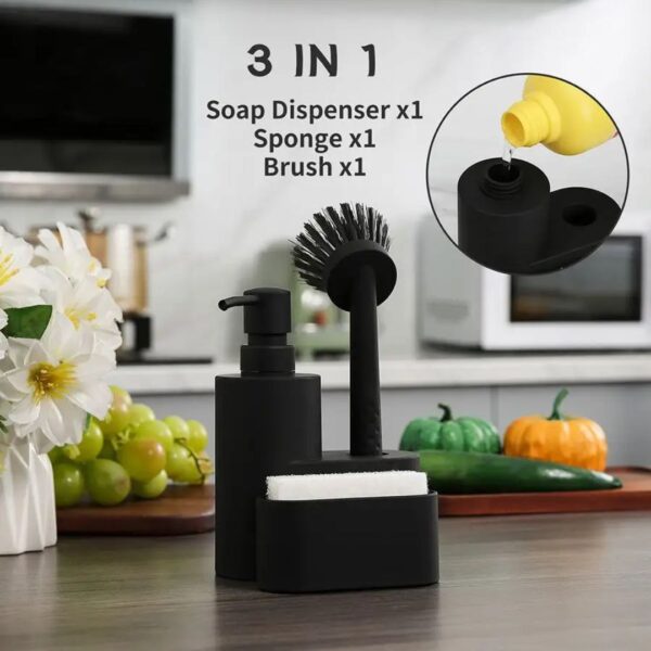 3-in-1 Kitchen Sponge Set / Sink Organizer