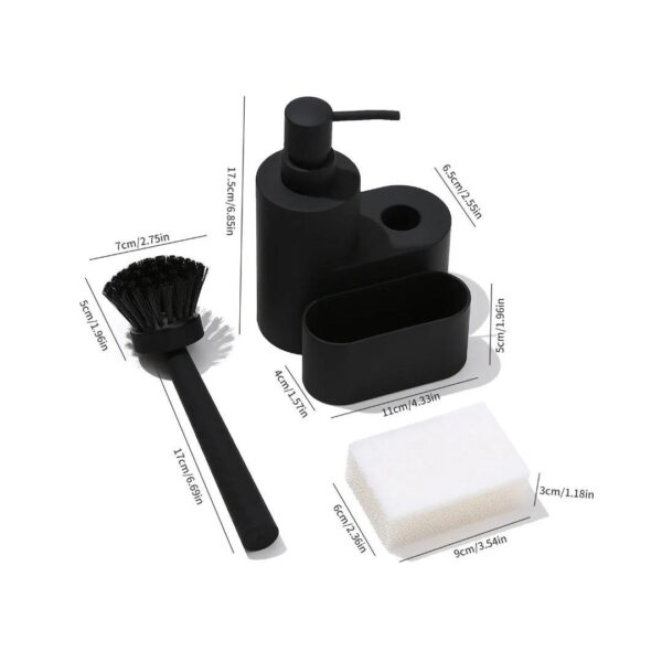 3-in-1 Kitchen Sponge Set / Sink Organizer